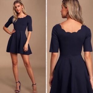 NWT! Lulu's Fit & Flare Mini Dress Size XSmall